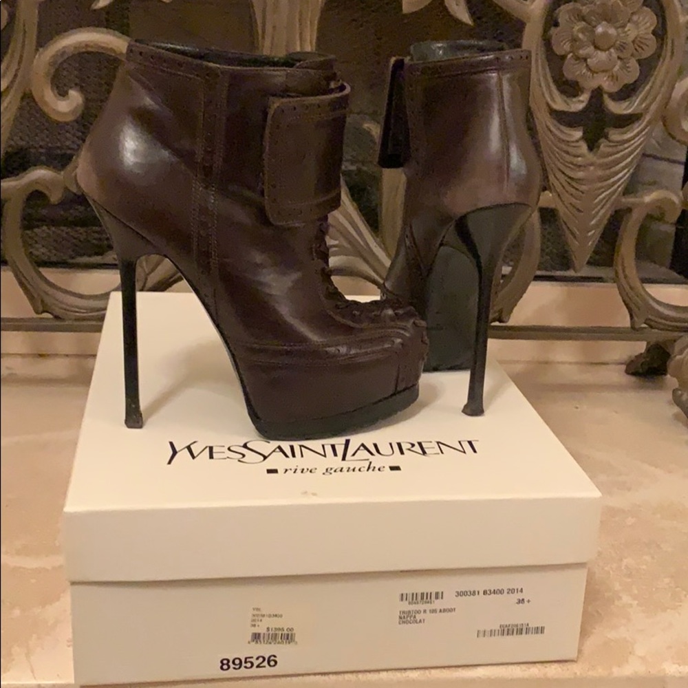 YSL booties